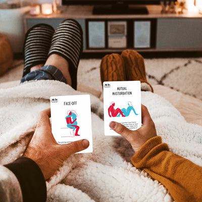 Adult bedroom game – foreplay and roleplay card deck for couples
