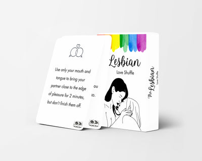 Spicy couples card deck – LGBTQ+ drinking and sex game for her and her