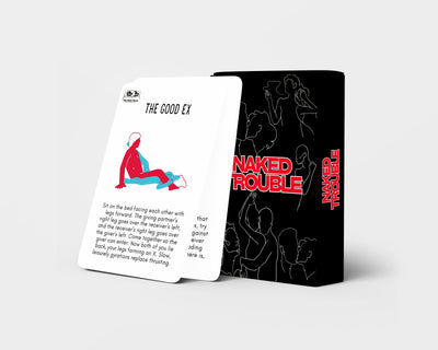 Kama Sutra-inspired position cards – Naked Trouble deck for spicy nights