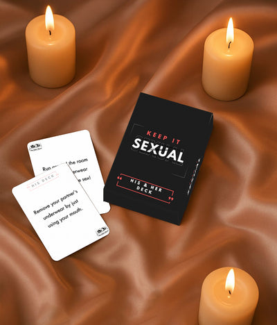 Adult couple drinking game – romantic naughty challenge cards