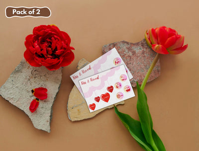 Flirty couple's card game with kiss prompts, sexy positions, and naughty tasks – perfect for adult party games.