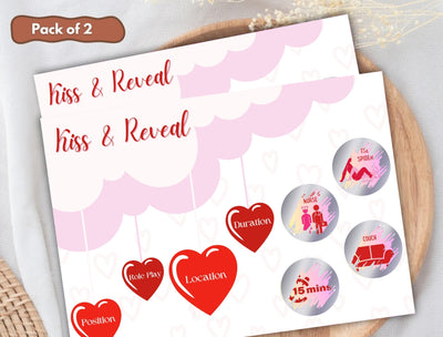 A luxury romantic gift for couples, featuring intimate challenges and dares to deepen connection and bedroom adventure.
