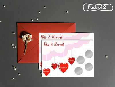 Intimate scratch card game for queer couples – a beautiful and inclusive gift for romantic partners.