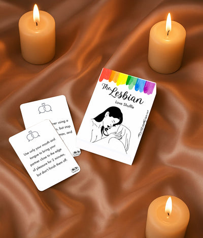 Kama Sutra-style lesbian game – naughty gift for girlfriend or partner