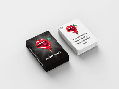 One Dirty Minute Deck – Dare Sex Game for Couples | Spicy Bedroom Card Game