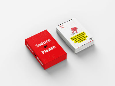 Erotic roleplay and foreplay game – spicy Seduce or Please cards