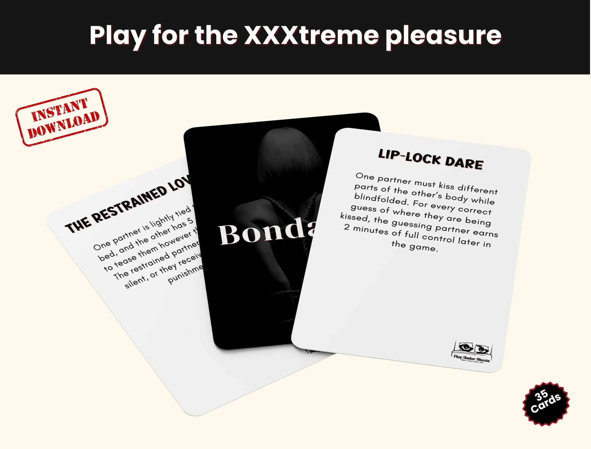 Romantic yet naughty card game download perfect for anniversaries and date nights
