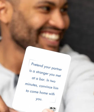 Spicy date night card game for gay relationships – sexy LGBTQ+ gift idea