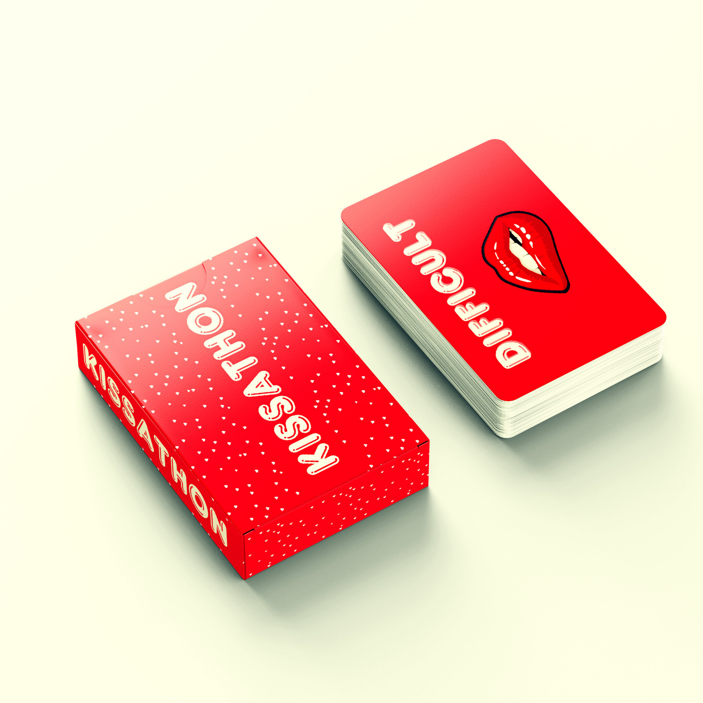Kissathon – Romantic Card Game for Him & Her | Foreplay, Dares, Kissing Fun