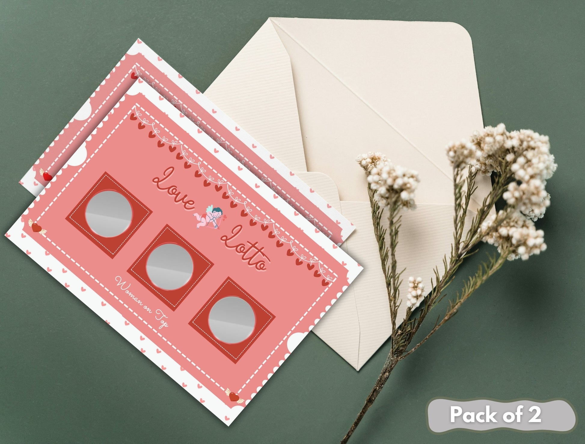 Sensual date night scratch card game, ideal gift for girlfriend or boyfriend to explore fantasies together.