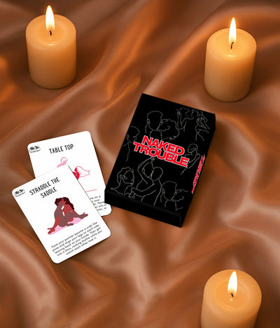 Couple intimacy card game – drinking and sex position challenge