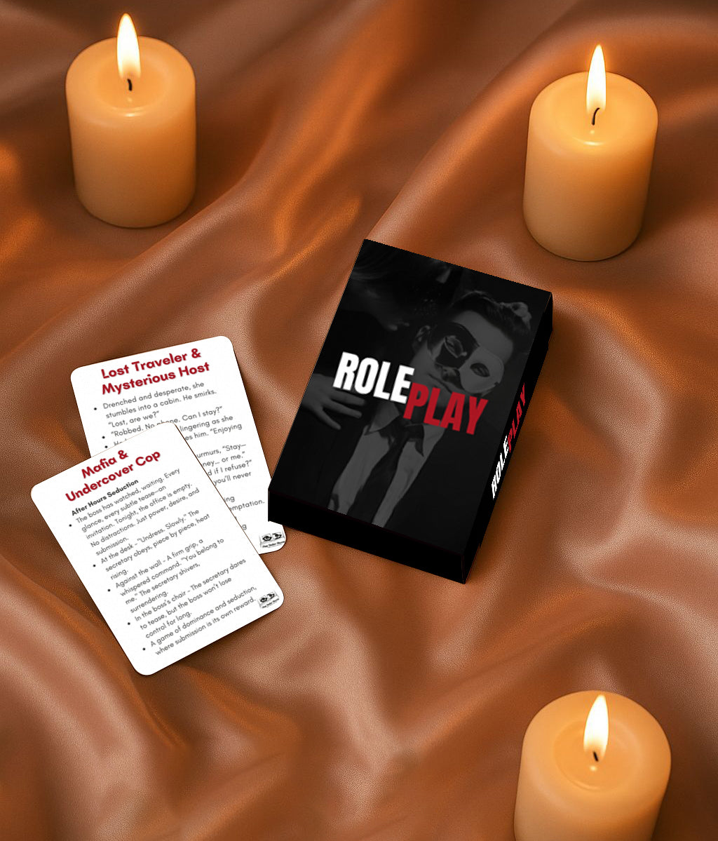 Couples roleplay game – naughty card deck for date nights