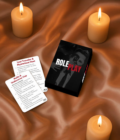 Couples roleplay game – naughty card deck for date nights