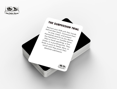 Sex card deck with BDSM themes – spicy couple activity