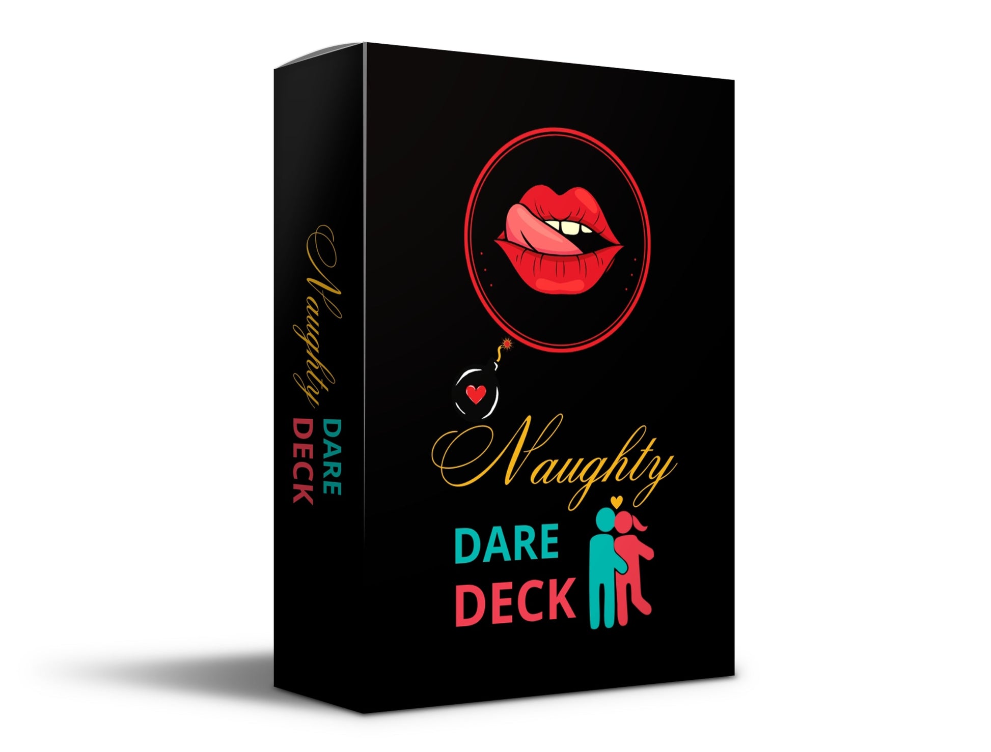 Naughty Dare Deck for couples – adult card game with sexy challenges