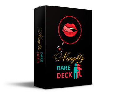 Naughty Dare Deck for couples – adult card game with sexy challenges