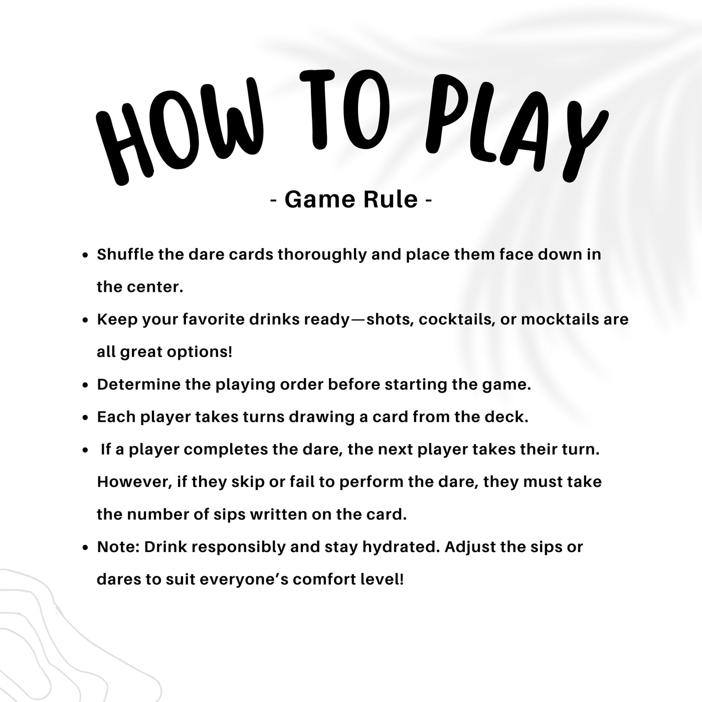 The Ultimate Drinking Game – Adult Card Deck for Couples, Parties, Foreplay & Dares