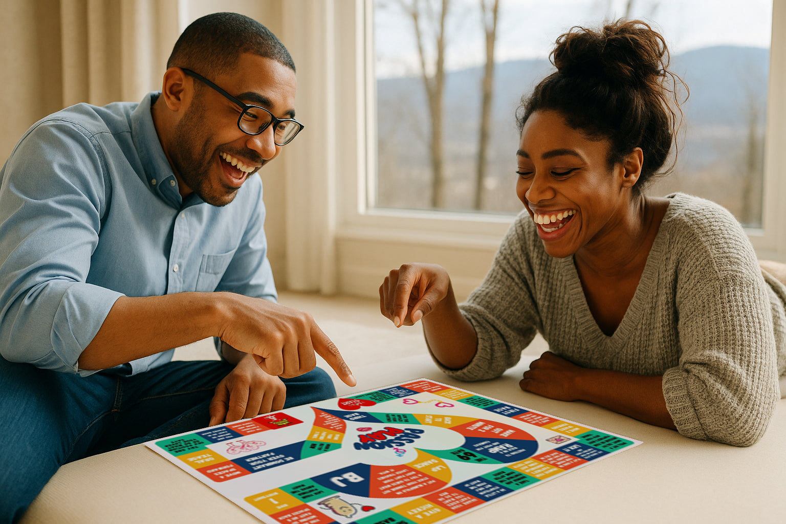 Passion Play Board Game – Sexy Couples Game with Foreplay, Dares, Kama Sutra & Roleplay