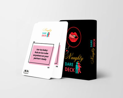 Foreplay and dare game for couples – spicy night card deck