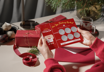 Valentine’s Day scratch card game for adventurous couples looking to add passion and surprise to their relationship.