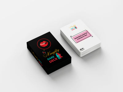 Naughty couple party game – dirty card set for intimacy