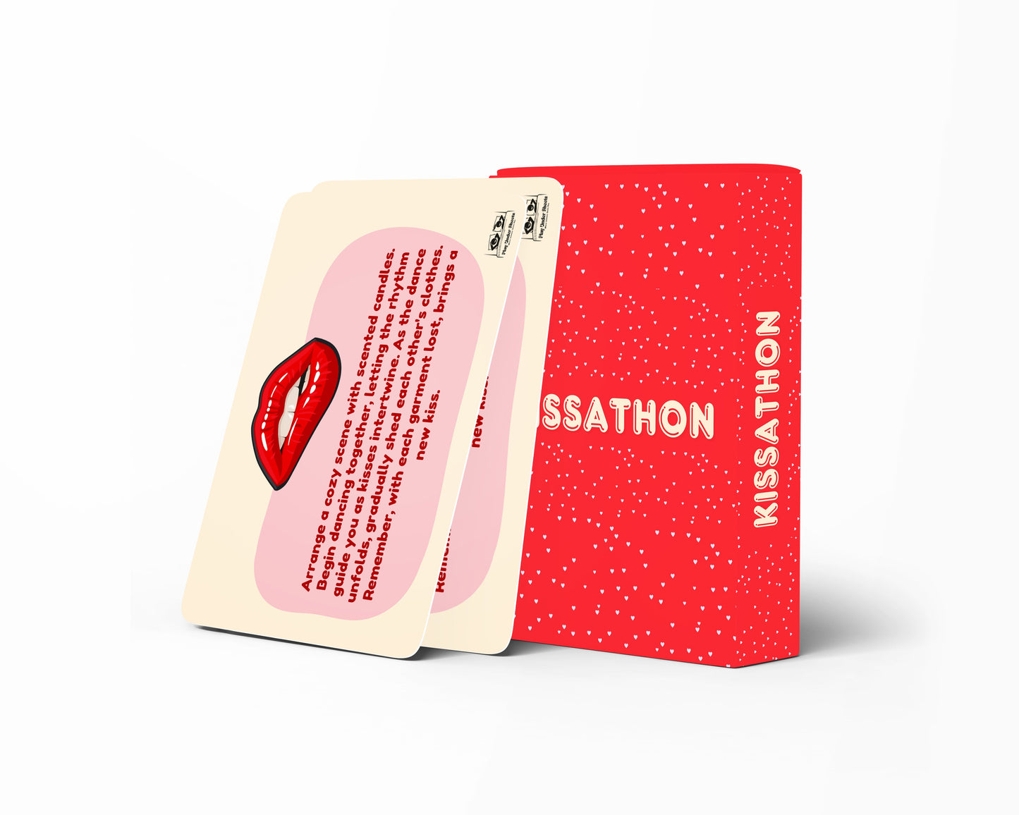 Sexy card game for him and her – kissing and intimacy challenges