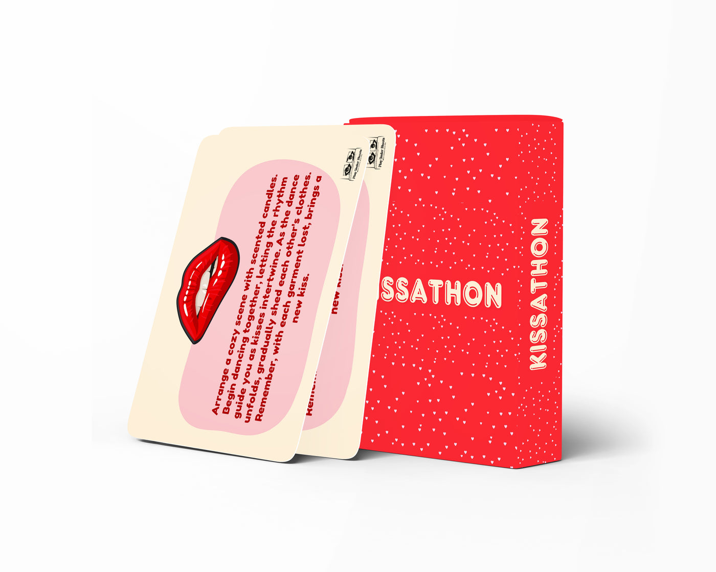 Sexy card game for him and her – kissing and intimacy challenges