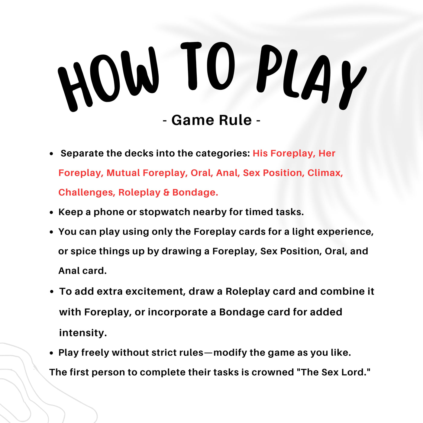 Card game for lesbian couples – adult fun and kinky ideas