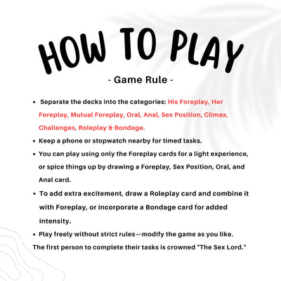 Card game for lesbian couples – adult fun and kinky ideas