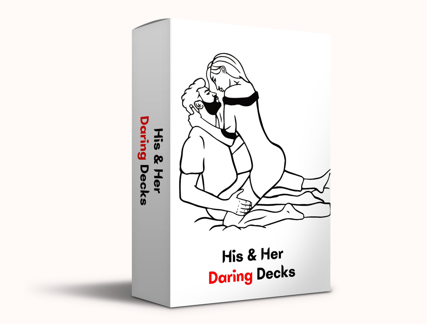 Foreplay and Kama Sutra card deck for couples – romantic adult game gift