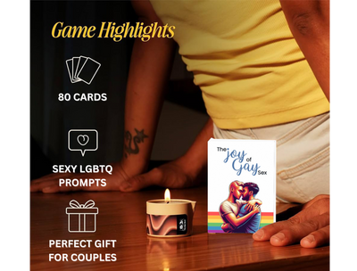 Kinky card game for gay couples – fun and naughty couples activity