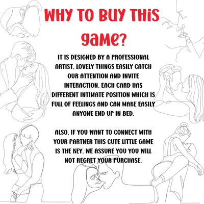 One Dirty Minute Deck – spicy dare card game for couples
Foreplay and sex game for couples – fun date night idea