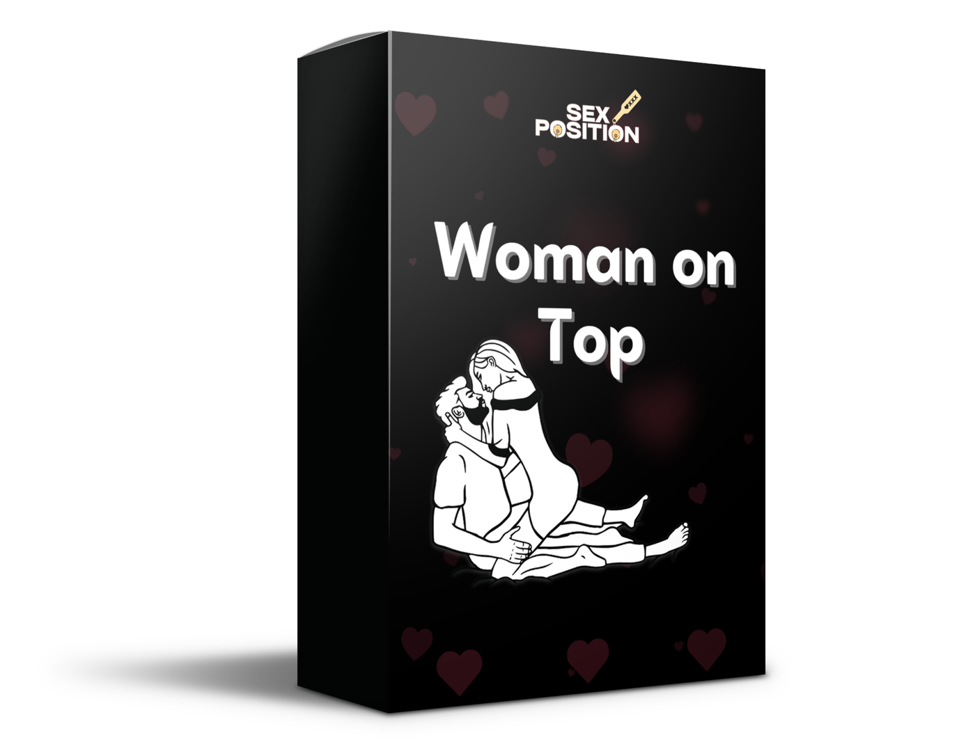Woman On Top – Sexy Sex Position Card Deck Game for Couples | Foreplay, Intimacy & Fun
